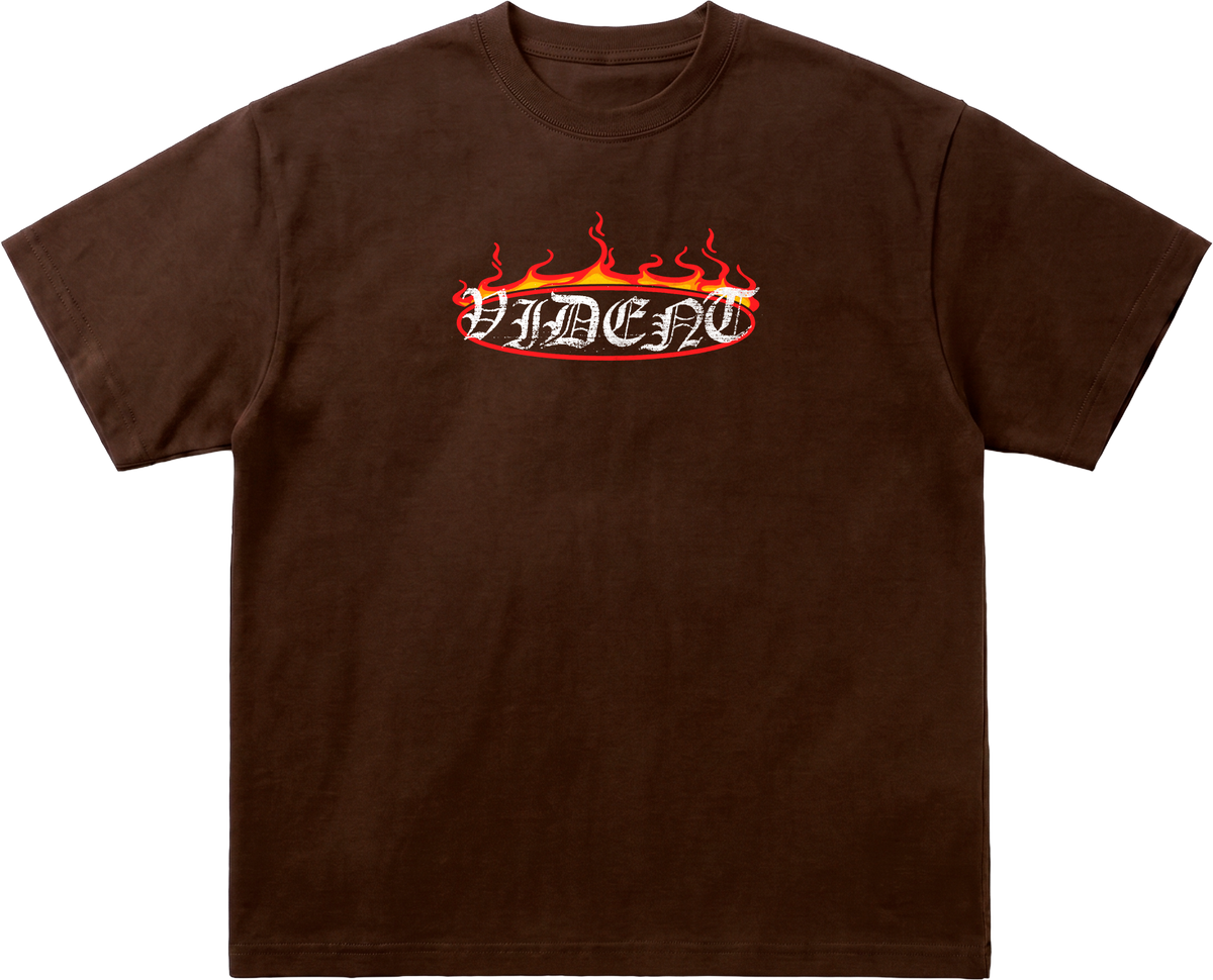 FLAME TEE — OVERSIZED